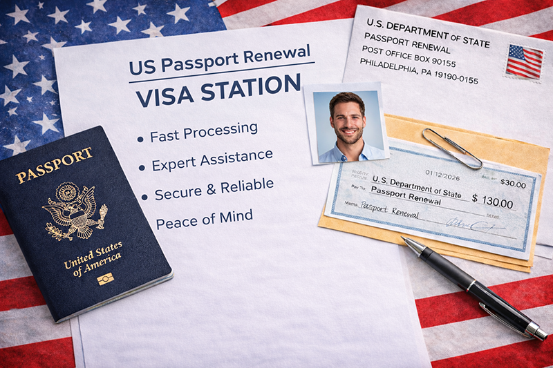 تجديد جواز السفر الامريكي