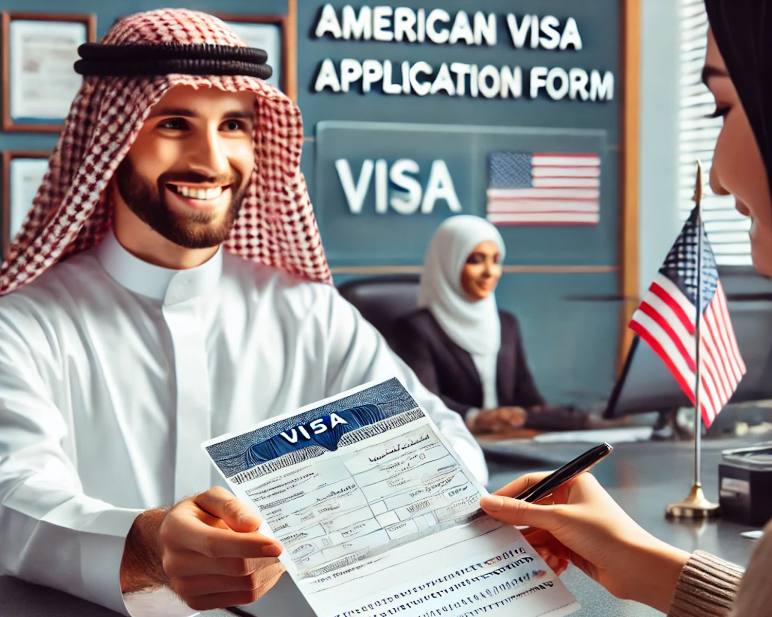 إستخراج فيزا أمريكا في الرياض